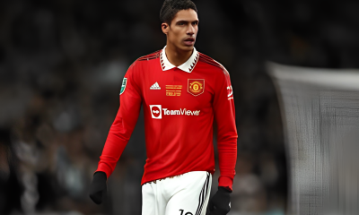 Raphael Varane's future at Manchester United is unclear